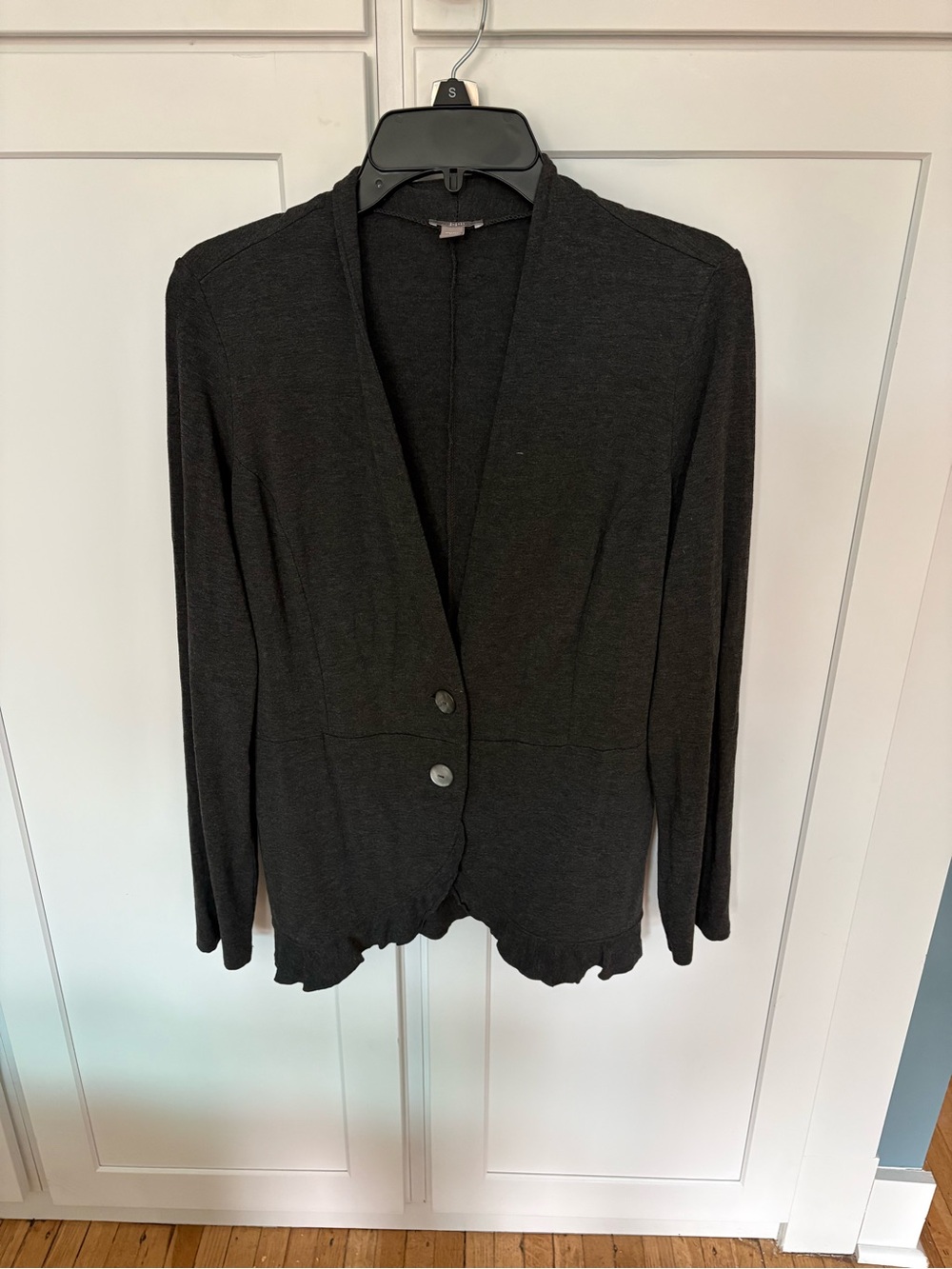 J. Jill Dark Gray Stretch blazer